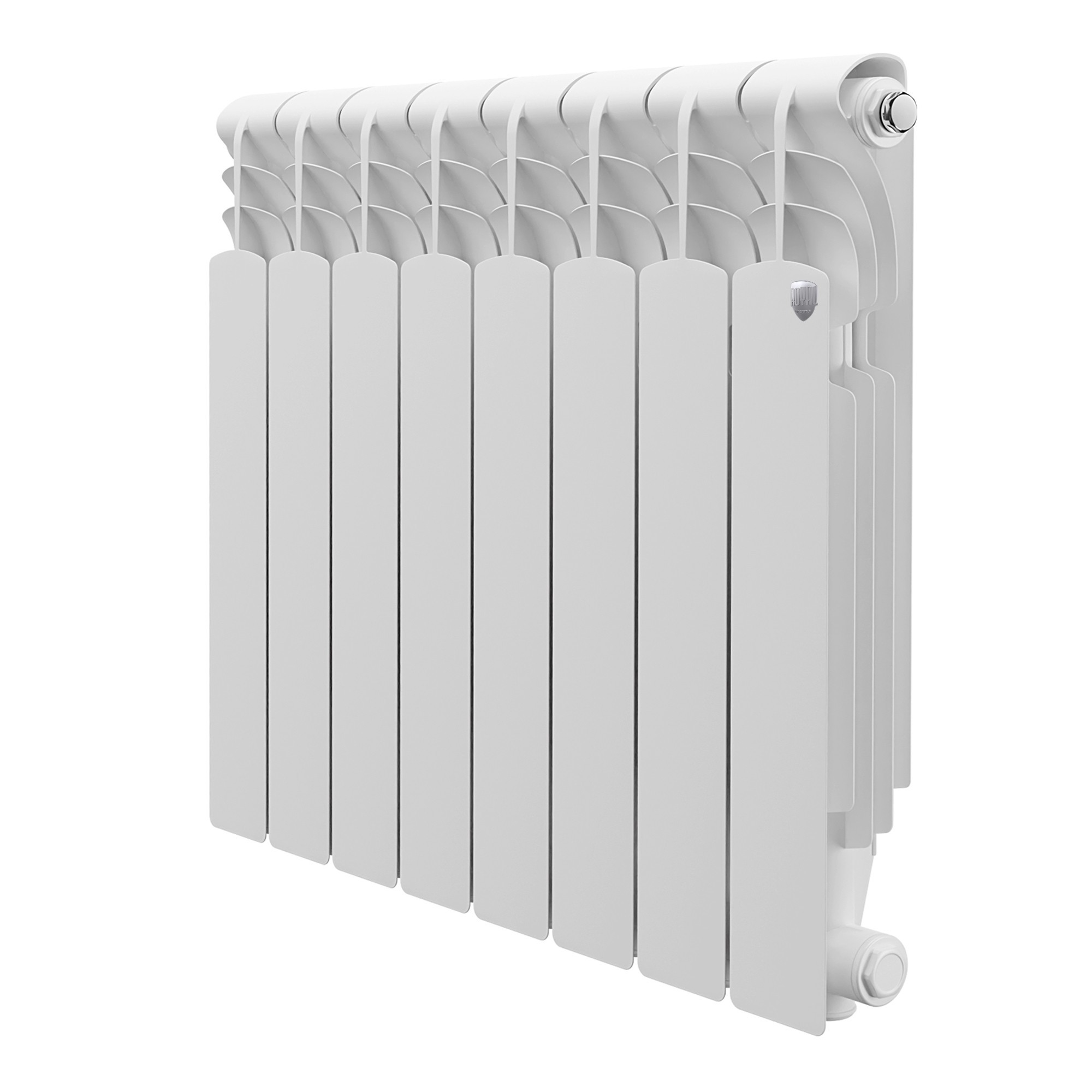 Радиатор алюминиевый секционный Royal Thermo Revolution 500 2.0 - 8 секций