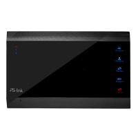 Видеодомофон проводной Ps-Link PS-706DP-FHD Черный с экраном 7" реле ворот интеркомом