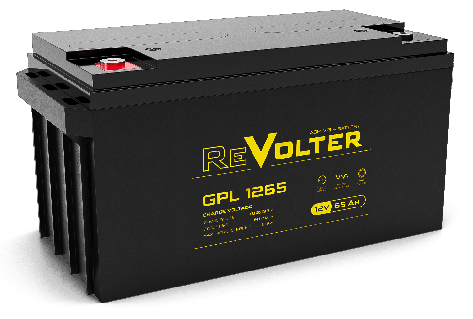 GPL 1265 ∙ Аккумулятор 12В 65 А∙ч