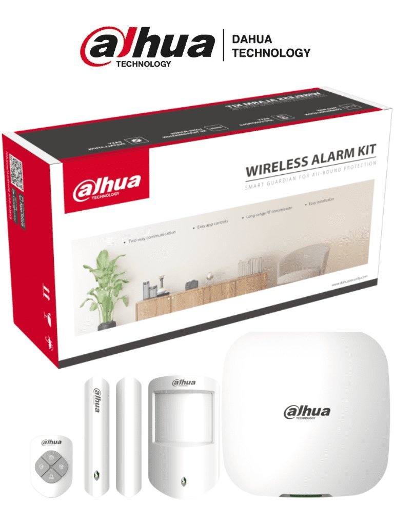 Комплект охранной сигнализации беспроводной DHI-ART-ARC3800H-03-W2(868)