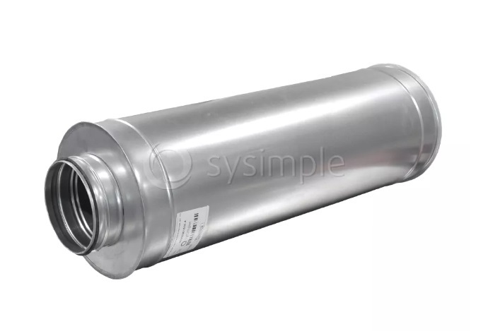 Шумоглушитель круглый LDCV 400-600