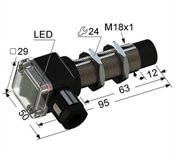 Датчик индуктивный бесконтактный PS2-18M95-8N74-B