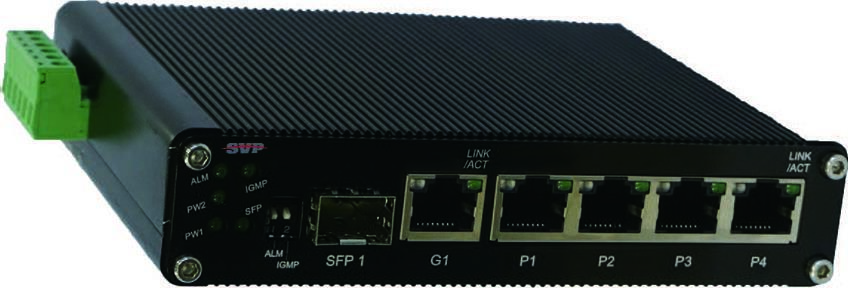 Коммутатор SVP-E5212PpH-S-DR