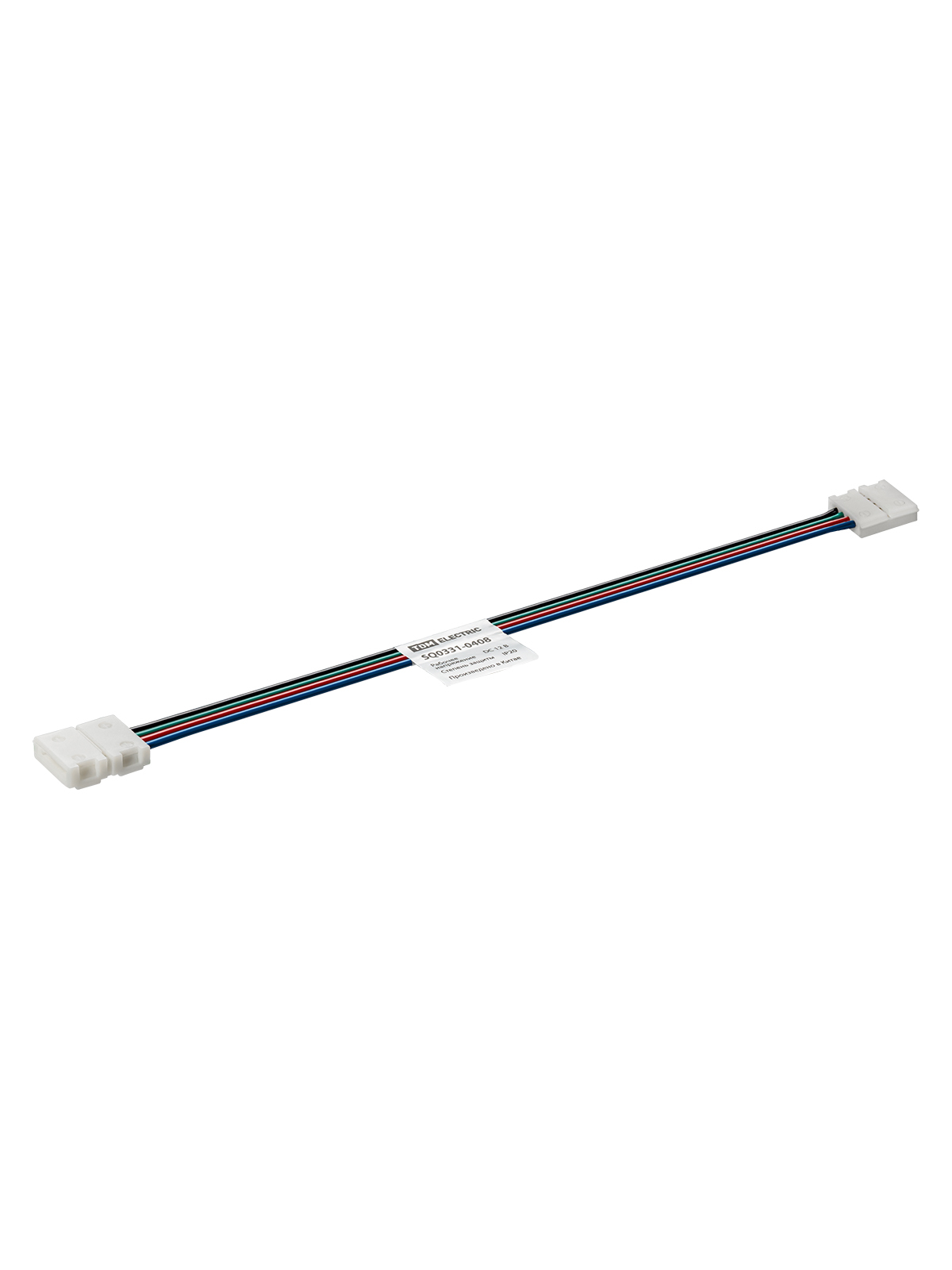 TDM ELECTRIC SQ0331-0408 Коннектор для гибкого соединения двух светодиодных RGB лент шириной 10 мм, (уп. 2 шт)