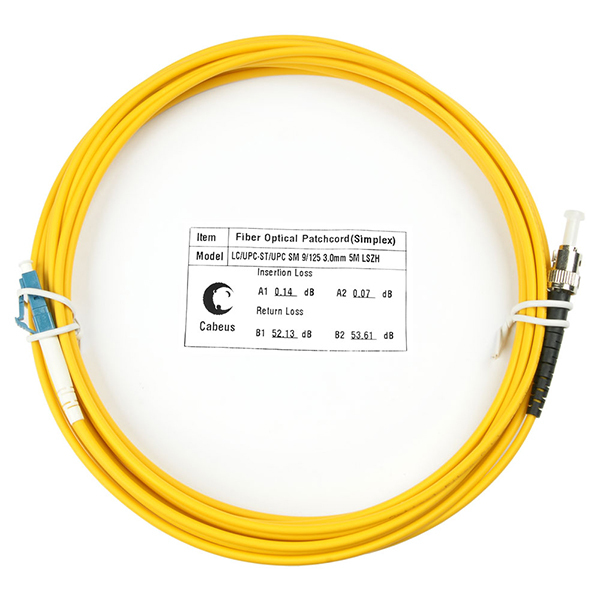 Патч-корд оптический FOP(s)-9-LC-ST-5m (7531c)