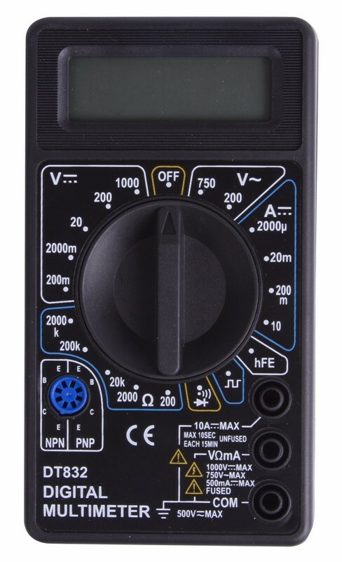 Мультиметр 13-3012 ∙ Портативный мультиметр M832 (DT832) PROconnect
