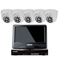 Комплект видеонаблюдения AHD 5Мп Ps-Link KIT-A9505HD 5 камер для помещения, регистратор с монитором