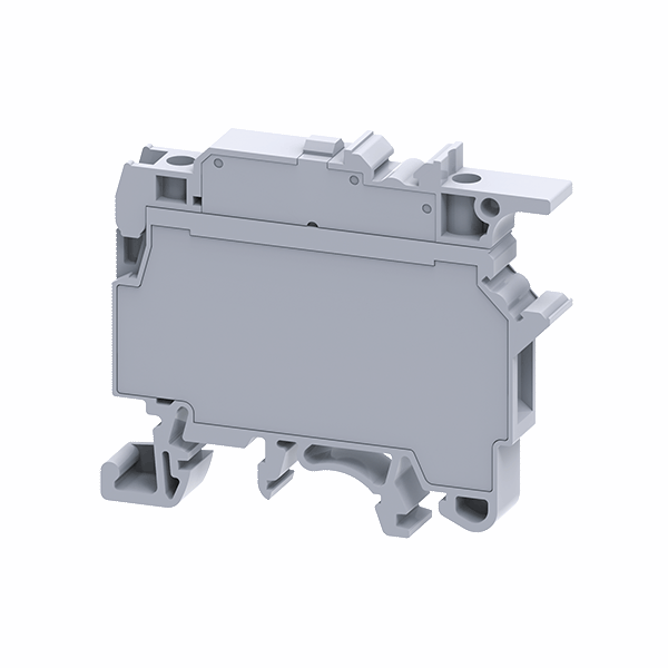 Клемма винтовая КЭАЗ 289798 OptiClip CF-4-HESILA-240V-(5x20)-6,3A-(0,2-6)-серый
