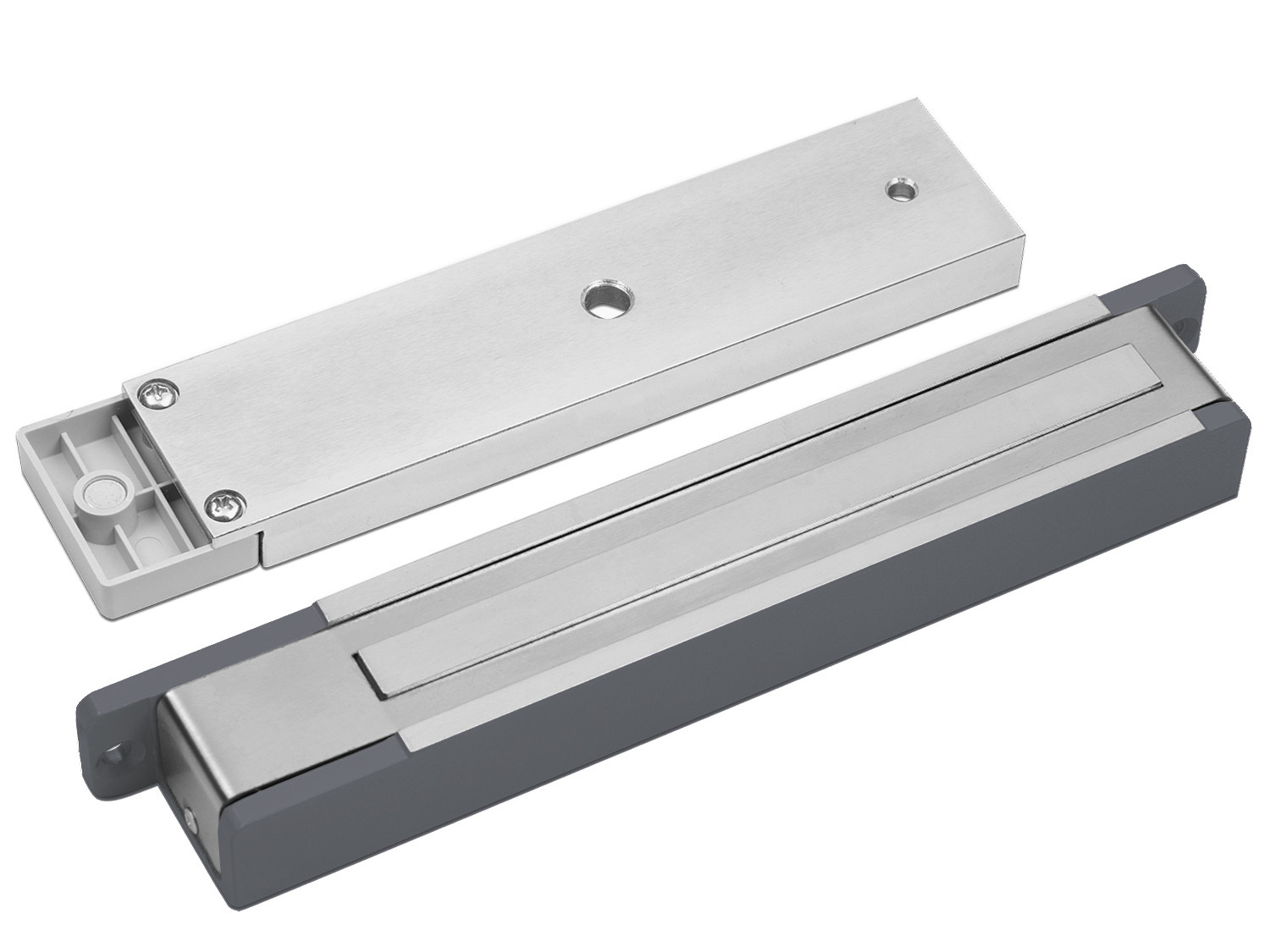 Замок электромагнитный Aler AL-300-24V PRemium (темно-серый)