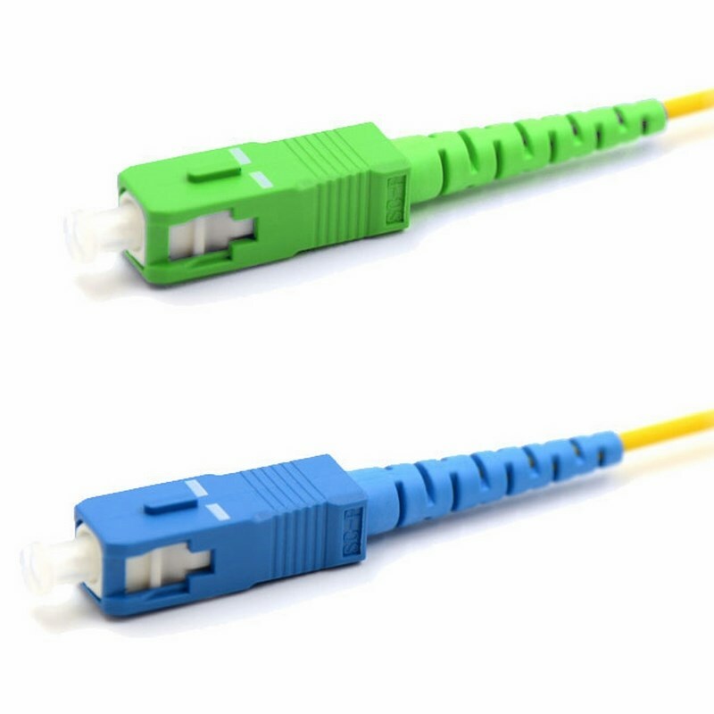 50-2063 ∙ Патч-корд оптический переходной (SM), 9/125 (OS2), SC/APC-SC/UPC, (Simplex), LSZH, 15м