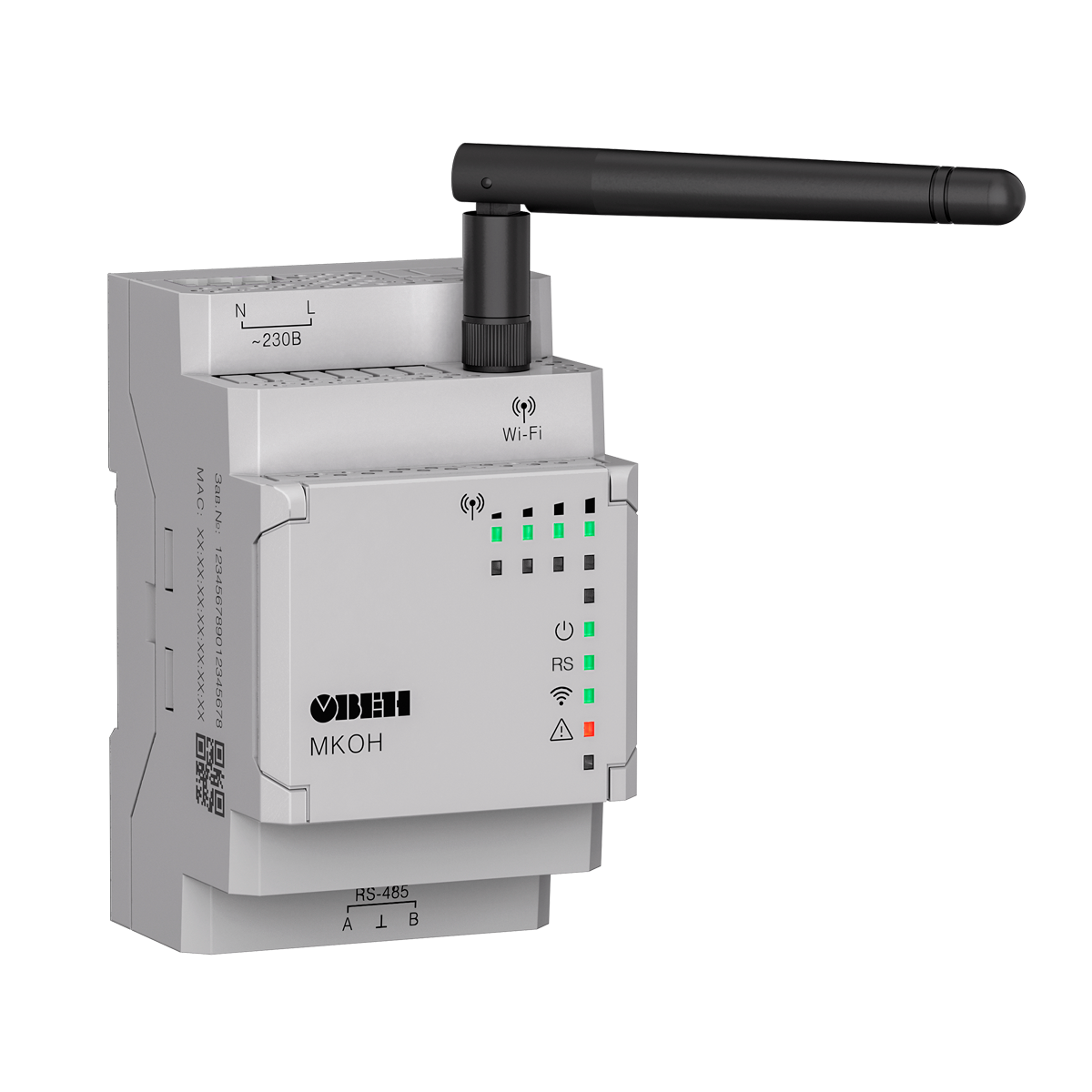 Преобразователь протокола Modbus ОВЕН МКОН-24.WIFI (М01)