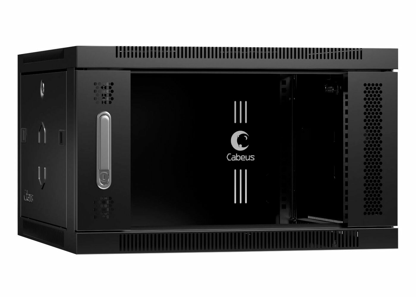 Шкаф телекоммуникационный SH-05F-6U60/45-BK (8598c)
