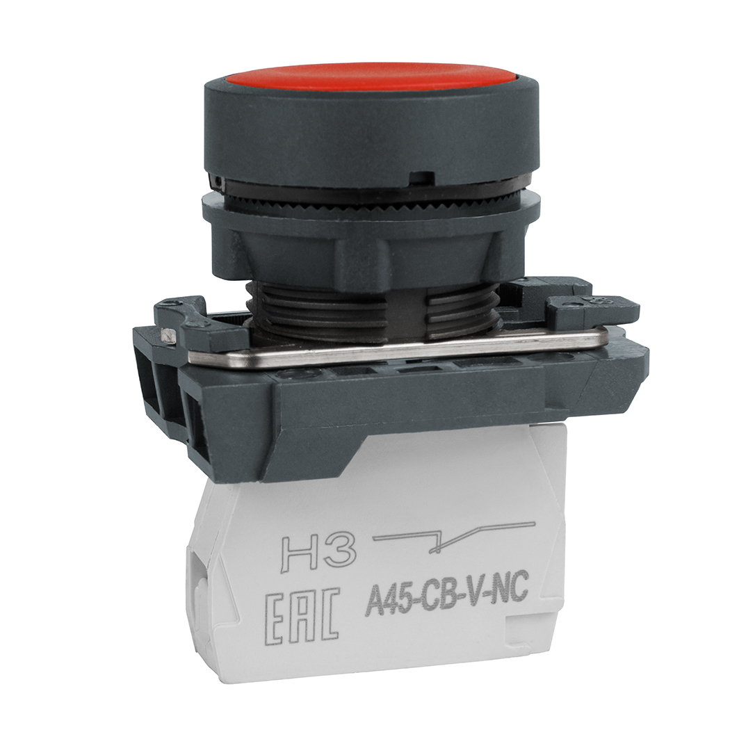 Кнопка КЭАЗ 332182 OptiSignal D22 C5-P-401 (XB5AA42)