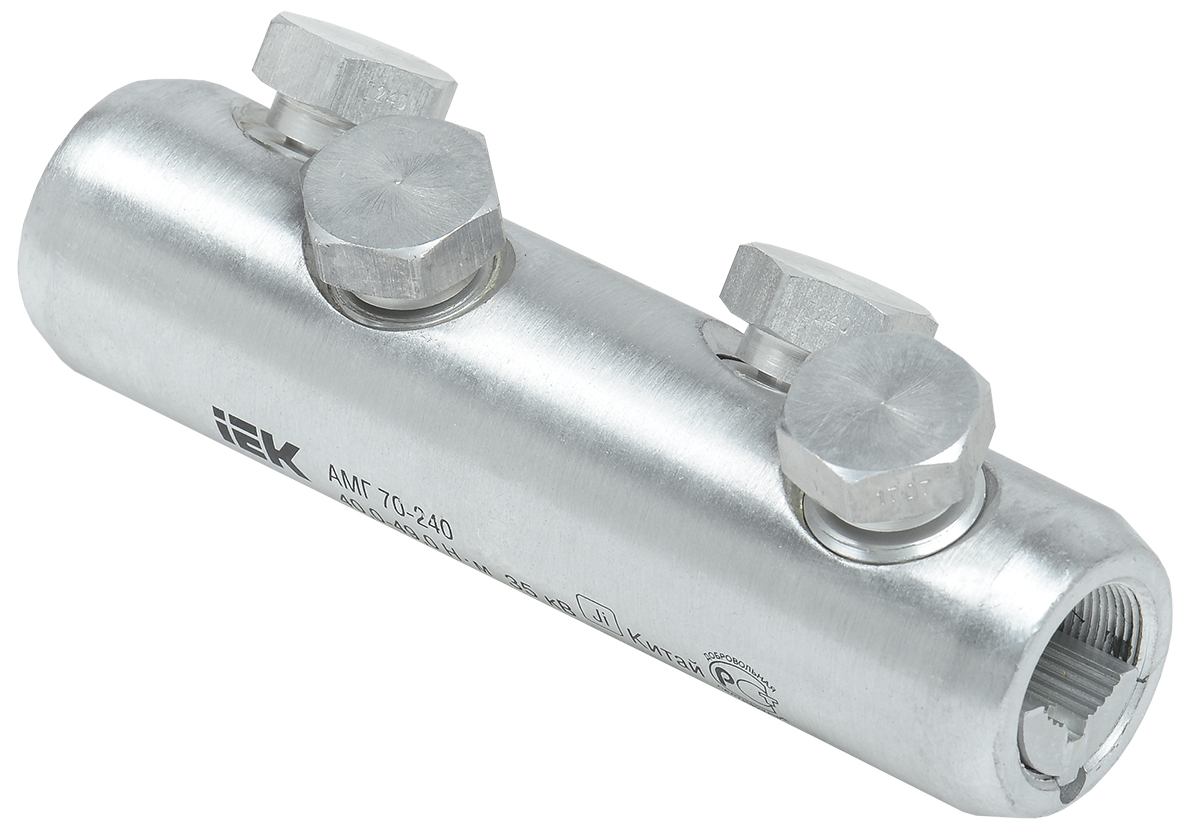 Гильза UZA-29-S70-S240-35 ∙ Алюм. механич. гильза со срывными болтами АМГ 70-240 IEK