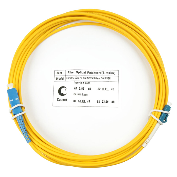 Патч-корд оптический FOP(s)-9-LC-SC-5m (7522c)