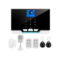 Охранная сигнализация WIFI/GSM Ps-Link G20 для дома и офиса, до 99 беспроводных датчиков, чёрный корпус