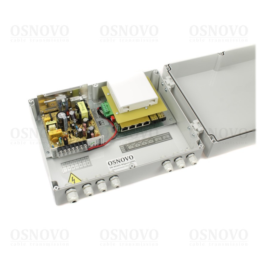 Узел доступа SW-80402-W(port 60W)