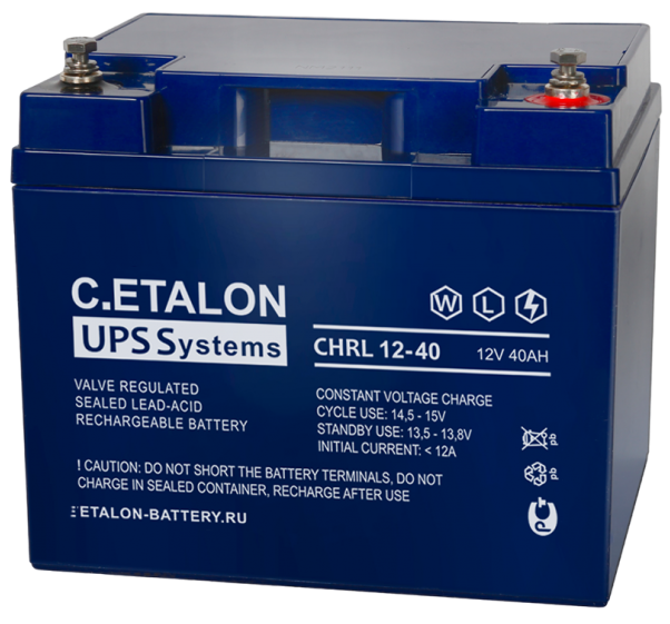 CHRL 12-40 ∙ Аккумулятор 12В 40 А∙ч