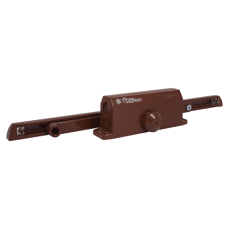 Доводчик дверной Нора-М №3S Slider (коричневый)