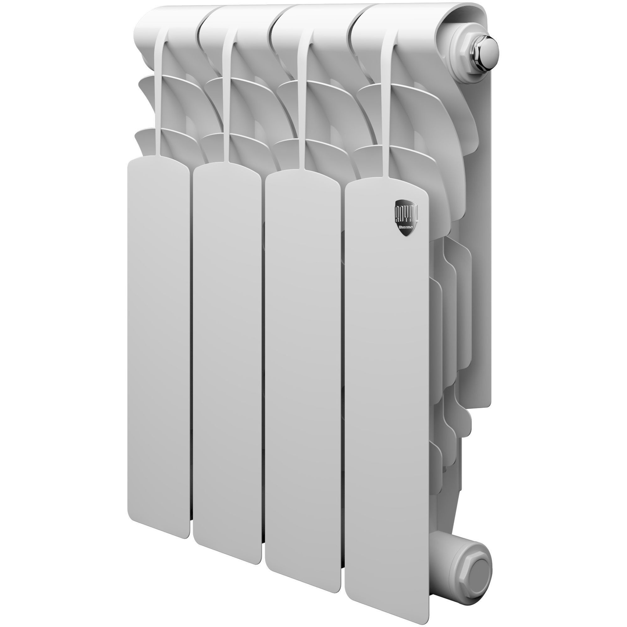 Радиатор алюминиевый секционный Royal Thermo Revolution 350 - 4 секции