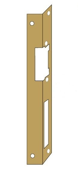 Планка ответная F 45 Brown (A45)