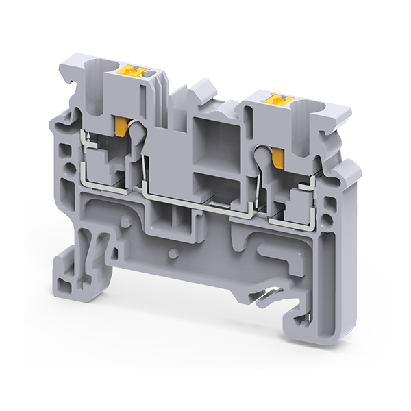 Клемма push-in КЭАЗ 331838 OptiClip CP-2,5-I-24A-(0,2-2,5)-серый