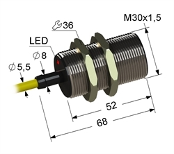 Датчик индуктивный бесконтактный PS2-30M68-10B61-Z