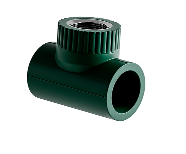 Тройник комбинированный SLTFTBF4251GR Тройник SLT BLOCKFIRE PP-R комб. ВР 25×1/2"