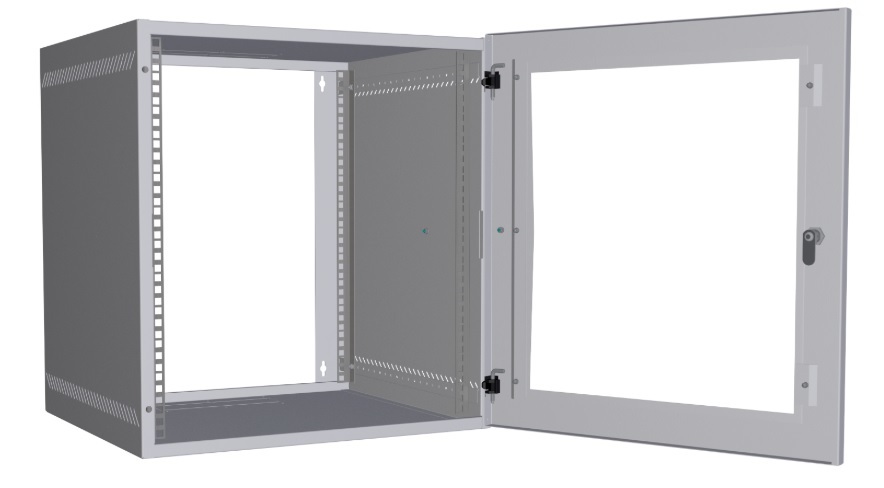 Шкаф телекоммуникационный EC-WA-125450-W-G-GY