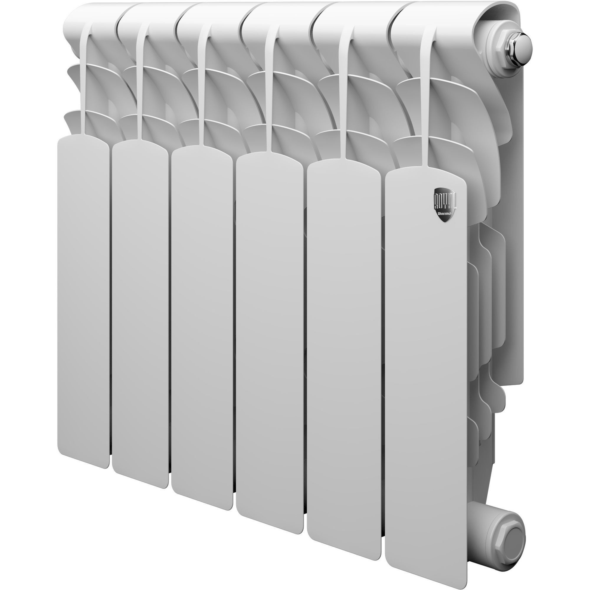 Радиатор алюминиевый секционный Royal Thermo Revolution 350 - 6 секций