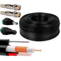 Кабель КВК Ps-Link KVK-CU-205RK-200 с набором коннекторов RG-59 + 2 x 0.75 кв.мм. 200м.