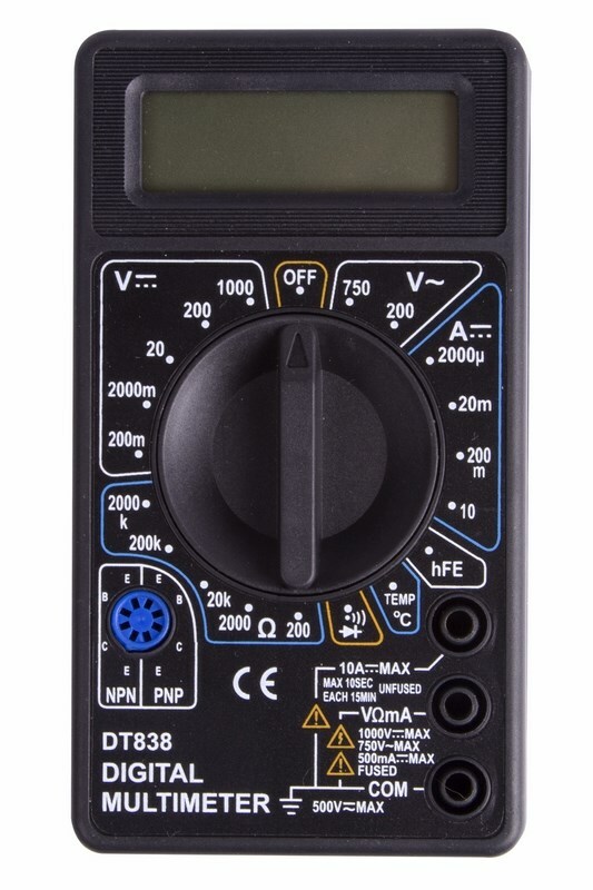 Мультиметр 13-3013 ∙ Портативный мультиметр M838 (DT838) PROconnect