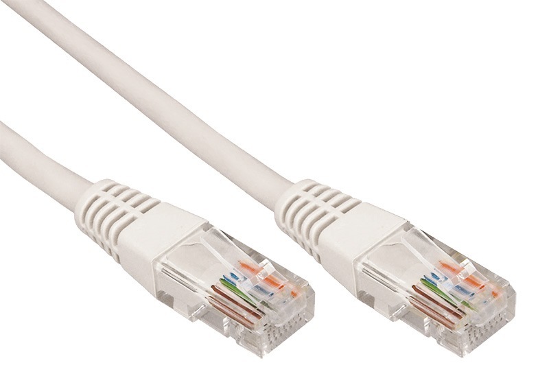 18-1002 ∙ Патч-корд U/UTP, категория 5e, RJ45-RJ45, неэкранированный, PVC серый, 1 м Rexant ∙ кратно 10 шт