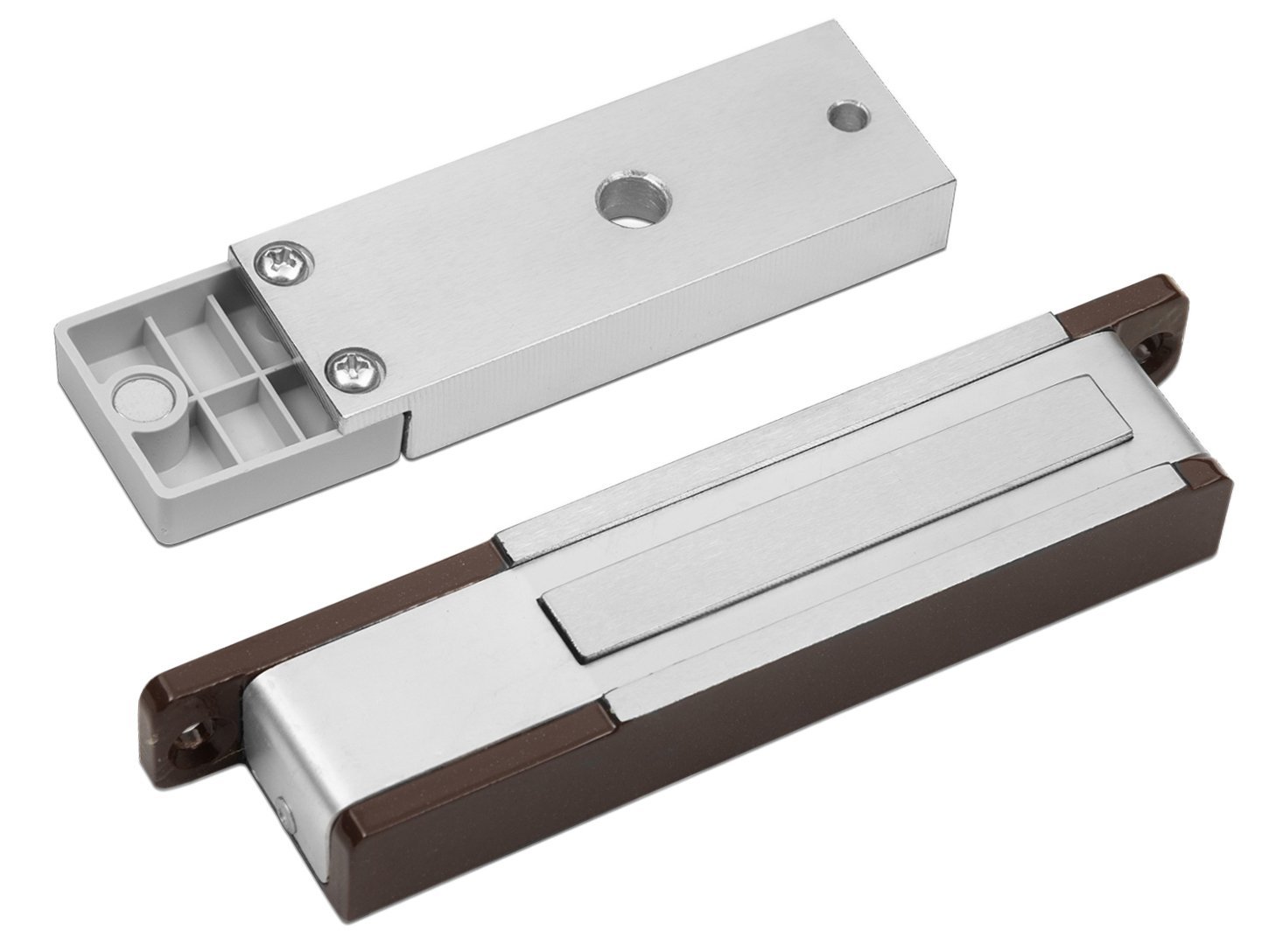 Замок электромагнитный AL-150-24V Premium (коричневый)