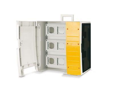Корпус MBOX3 на 39 модулей и 9 постов с основанием 70х87мм DKC DIS6570038