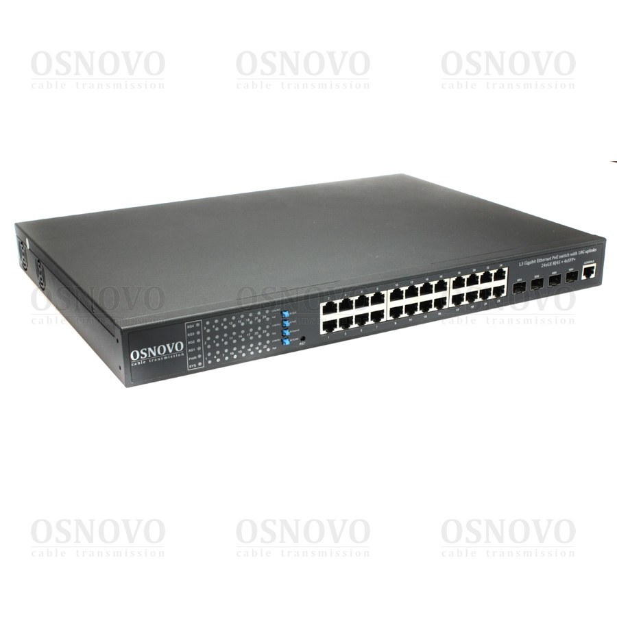 Коммутатор PoE SW-24G4X-1L