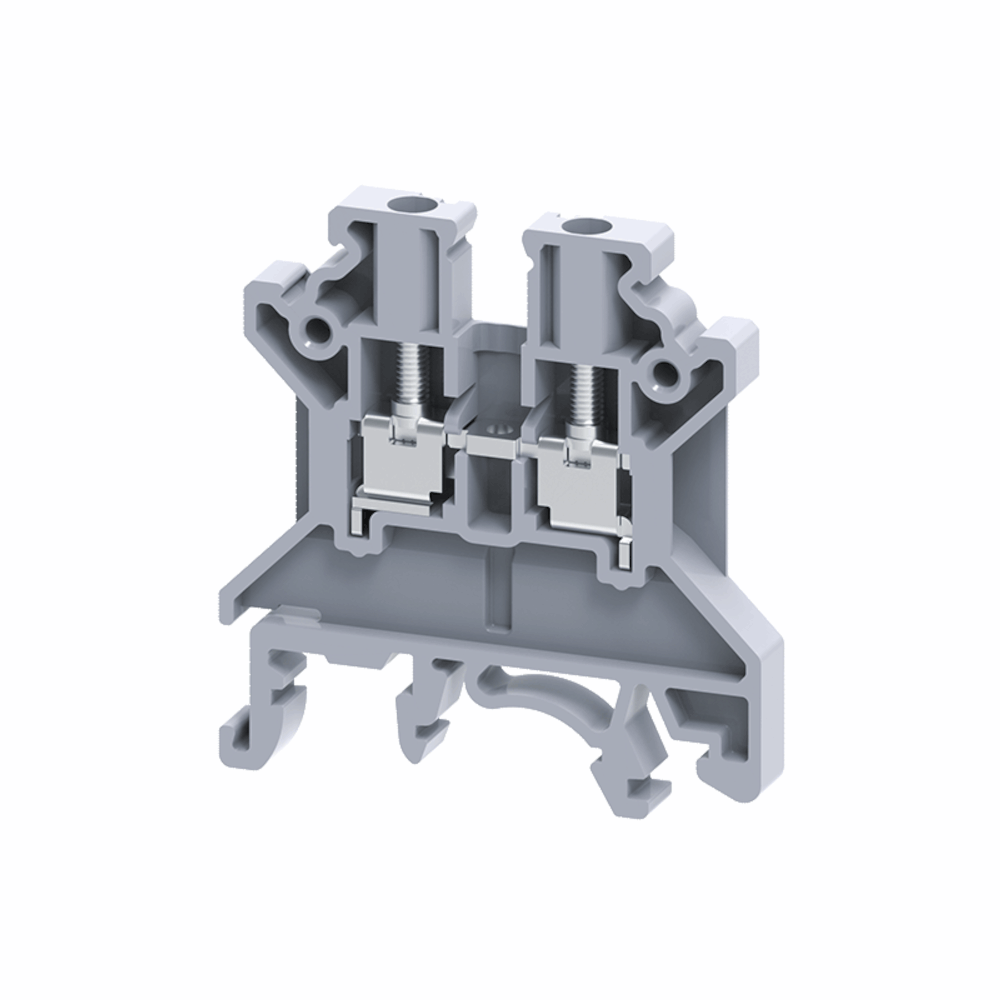 Клемма винтовая КЭАЗ 332717 OptiClip CTS-2,5-I-24A-(0,2-2,5)-красный