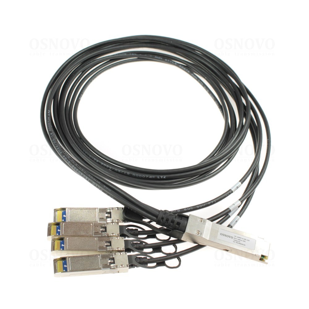 Объединительный DAC кабель QSFP+ OC-QSFP-4x10G-2M