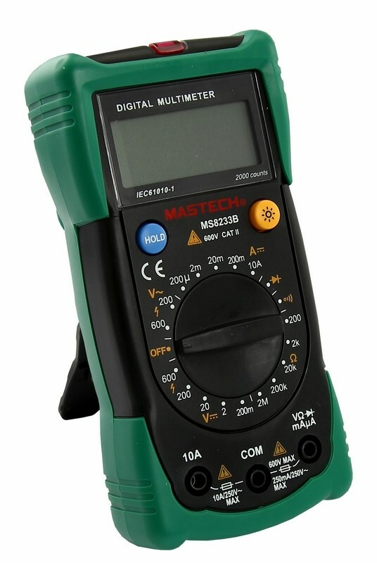 Мультиметр 13-2016 ∙ Универсальный мультиметр MS8233B MASTECH
