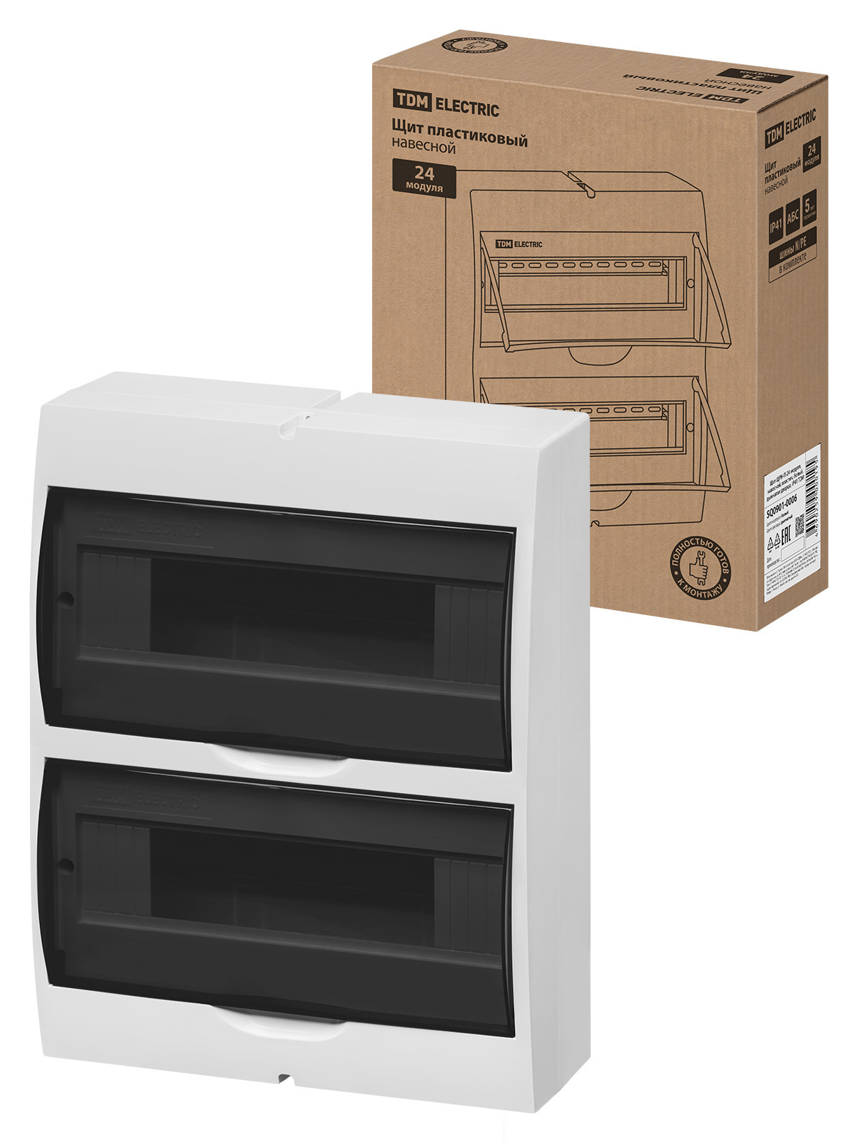 Щит распределительный TDM ELECTRIC SQ0901-0006 ЩРН-П-24