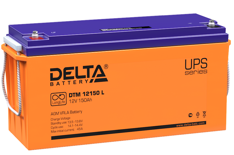 DTM 12150 L ∙ Аккумулятор 12В 150 А∙ч