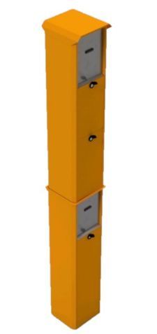 Картоприемник CR-04-2P 2.0 (RAL1028)