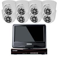 Комплект видеонаблюдения AHD 5Мп Ps-Link KIT-A9508HD 8 камер для помещения, регистратор с монитором