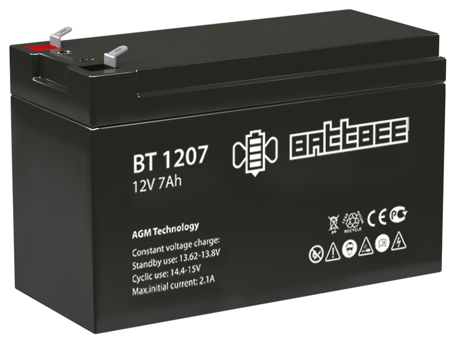 BT 1207 ∙ Аккумулятор 12В 7 А∙ч