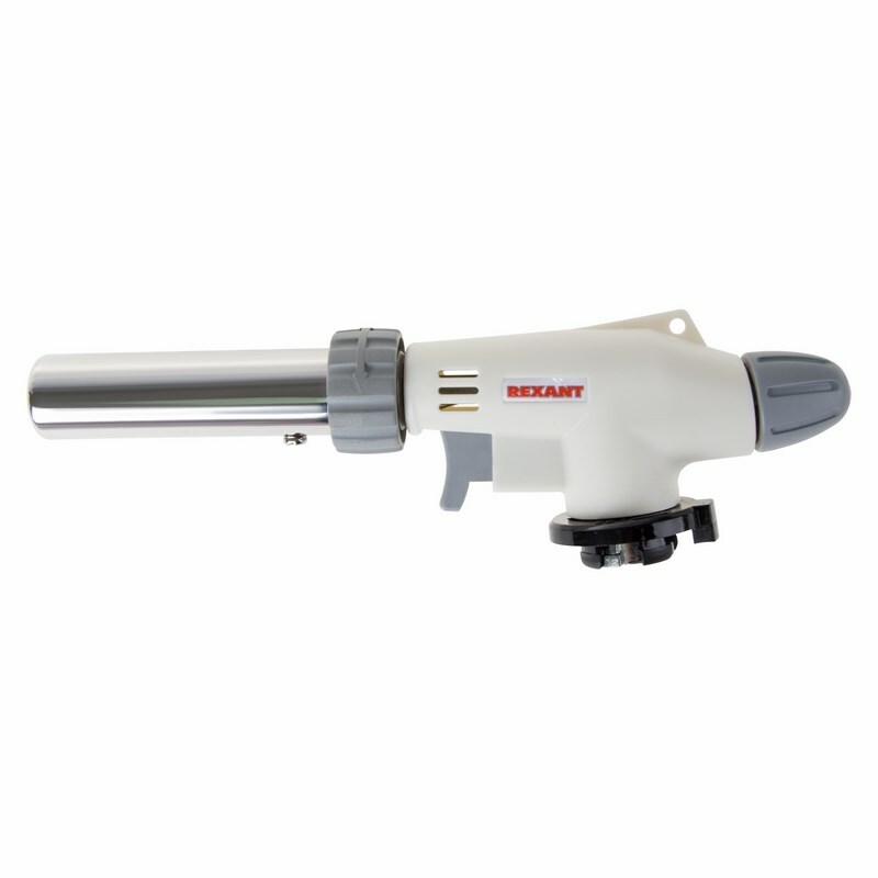 12-0031 ∙ Газовая горелка-насадка GT-31 360̊ с пьезоподжигом REXANT