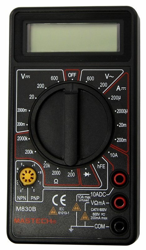 Мультиметр 13-2001 ∙ Портативный мультиметр M830B MASTECH