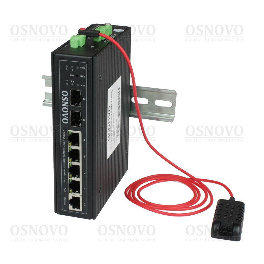 Коммутатор PoE SW-80402/ILS(port 90W,180W)