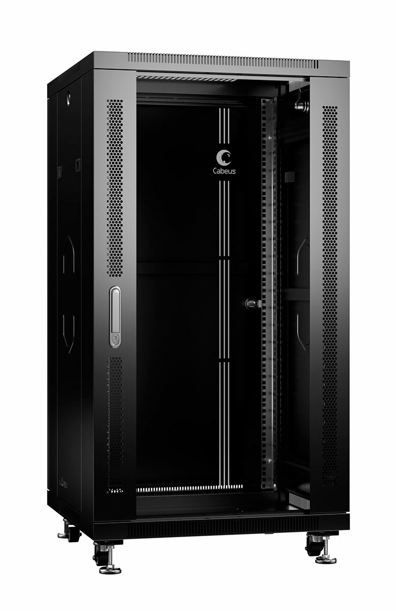 Шкаф телекоммуникационный SH-05C-22U60/60-BK (8556c)
