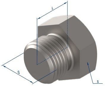 Заглушка испытательная ЗИ-Н G 3/4" (А753125.011-01)