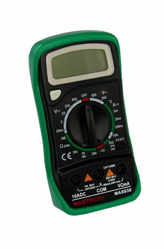 Мультиметр 13-2008 ∙ Портативный мультиметр MAS838 MASTECH